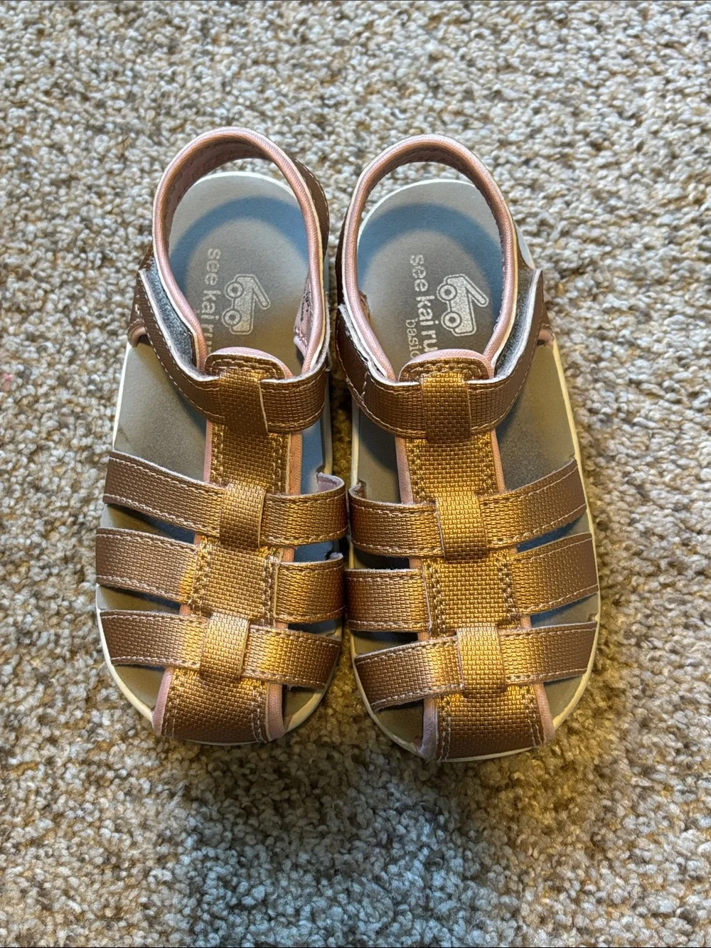 See Kai Run Rose Gold Sandals Size 10 | summer | outdoors | casual | play